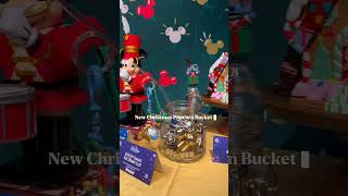 New Disneyland Christmas Popcorn Bucket & Sipper