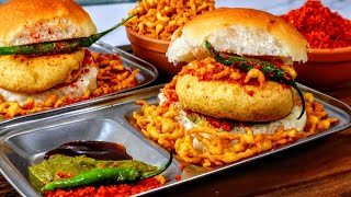 Vada Pav | वड़ा पाव | Vada Pav Sukha Chutney | Vada Pav Green Chutney