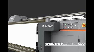 Гибридный УФ принтер Sprinter POWER PRO 5000 Gen5