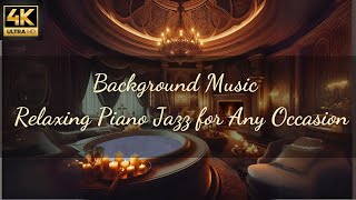 Background Music – Relaxing Piano Jazz for Any Occasion