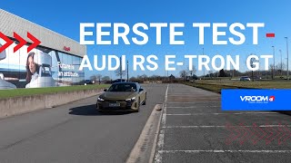 Eerste test: Audi RS e-tron GT, grondraket