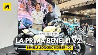 Benelli Leoncino 400 Bobber a EICMA 2024