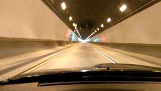 Porsche 918 Spyder tunnel run in Mexico.