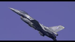 Belgian Air Force days 2023 - Greek Air Force: Zeus F-16 demo