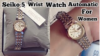 Seiko [UNBOXING] 2022 A Great Automatic Watch For WOMEN! Seiko 5 Sports with Price #Seiko5Review