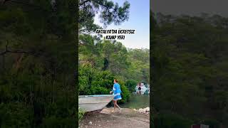 Antalya’da ücretsiz kamp yeri Alacasu Cennet koyu #kamp #camping #antalya #turkey #video #youtube