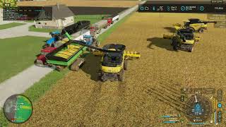 Finishing up Harvest! | Frankenmuth 4x | EP 33 | FS22 | Timelapse | Seasons