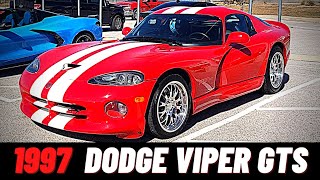 1997 Dodge Viper GTS | Walk around and startup