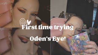 First time trying Oden's Eye! New Helaween palettes! #makeup #beauty #odenseye #odenseyexangelica