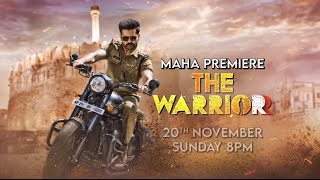 The Warriorr 2022 Hindi Teaser | World Television Premiere | Ram, Aadi