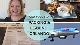 Packing Up & Leaving Orlando | Travel Day | USA Vlog 14 | Elle and Mimi