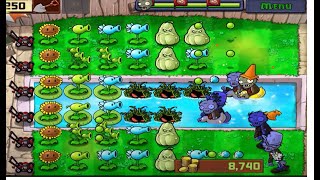 Plants vs Zombies: BackYard Level 4