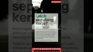 Lelah pulang kerja? #dakwah #like #share #edukasi #shortvideo #youtubeshorts