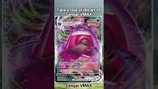 Take a look at the art of Gengar VMAX #pokémontcg #pokemon #pokemoncards