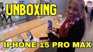 Unboxing My New iPhone 15 Pro Max