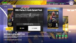 NBA2K21 MyTeam Idols Galaxy Opal Andre Iguodala single MT pack pull!