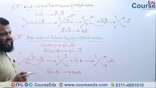 105  Explain Acid & base catalyzed reduction rection of Aldehyde and Ketones