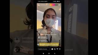 pramugari cantik live