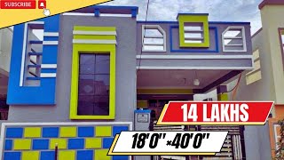 18x40 House Plan Telugu || 18x40 House Design || 18x40 East facing House Plan #18x40houseplan