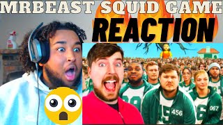 THIS WAS WILD MRBEAST!!! | MRBEAST $456,000 Squid Game In Real Life! REACTION