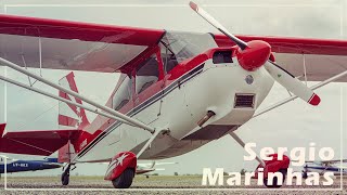 Acrobacia de Sergio Marinhas en el aeroclub Bell Ville 2 y 3 de octubre 2021