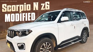 SCORPIO N MODIFICATION || CARZOO HYDERABAD