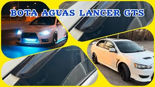 BOTA AGUAs💦 o DEFLECTORES PARA LANCER GTS