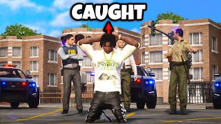 I got CAUGHT by the COPS in GTA 5 RP..