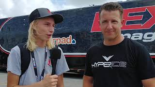 AJ Allmendinger Funny Daytona Post Race Interview