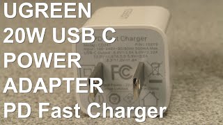 UGREEN Mini 20W USB C Charger - PD Fast Charger Review