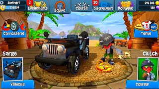 New challenge 2024 | Racing all car | Racing all hero! | Beach buggy racing 2 Session 74.