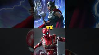 thor lover women thor vs all marvel characters who is the winner 💯#avengers #deepxeditz #marvel #dc