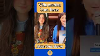 Jordana Vucetic contou como sua vida mudou com Jesus #gospel #jesusvem #religion #igreja