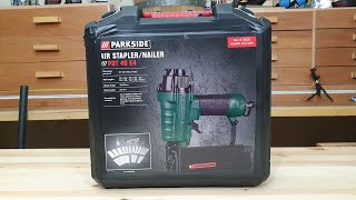 Parkside Air Stapler Nailer PDT 40 E4 / Καρφωτικό αέρος της parkside