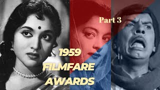 1959 (6th) Filmfare Nominations & Awards part 3