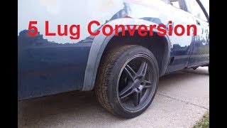 Dodge Dakota 5 Lug Conversion Pt 1: Rear End