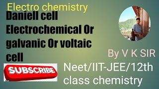 Daniell cell/galvanic cell/voltaic cell/12th class/Neet/IIT JEE,/#viralvideo #chemistry #best