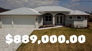 Unlock Luxury Living! Cape Coral Luxury Home Tour | Waterfront Dream Home with Pool & Gulf Access!