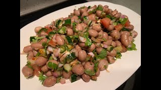 Healthy peanut sundal/salad