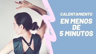 Calentamiento aerobico en menos de 5 minutos