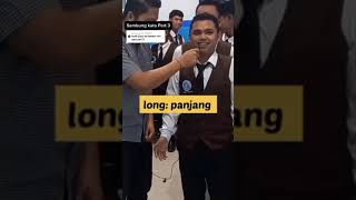 SAMBUNG KATA BAHASA INGGRIS LUCU NIH #shorts #shortsvideos #tiktokviral