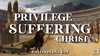 The Privilege of Suffering for Christ | Eld. Christian Sidney