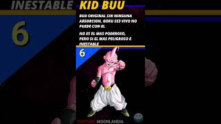 Todos los Majin BUU ordenados por Nivel de Poder! |🔝| #shorts #trending #viral #dragonball #anime