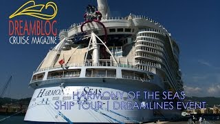 Harmony Of The Seas Ship Tour (#TuttiABordo Event By Dreamlines)