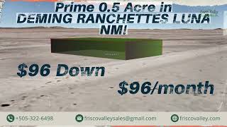 Prime 0.5 Acre in Deming Ranchettes Luna NM #2404