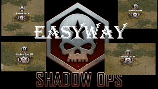 War Commander : SHADOW OPS 1-2-3-4 /EASYWAY TO FARM/ 14-09-2024