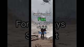 Speaking Twd fax for 30 days straight day 30 #shorts #tv #fyp #thewalkingdead