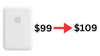 Apple just increased the price of their magsafe battery pack, then removed it from their store!