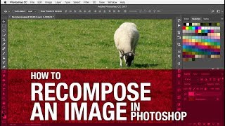 How to recompose an image in Photoshop