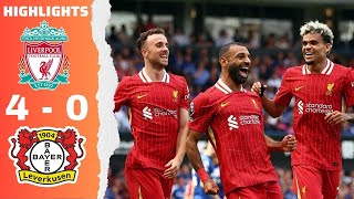 LIVERPOOL VS BAYER LEVERKUSEN 4-0- ALL GOALS & HIGHLIGHTS -2024